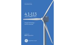 4.1 – 113 Wind Turbine Brochure