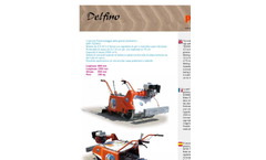PFG - Model Delfino - Manual Beach Cleaner - Brochure