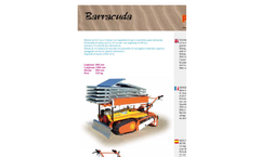 PFG - Model Barracuda - Manual Beach Cleaner - Brochure