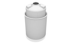 PPE - Model STOK + VA - Cylindrical Vertical Tanks for Storage of Chemical Products