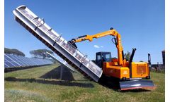 Solar Cleaner - Model C4000 - Telescopic Photovoltaic Panel Cleaning Machines