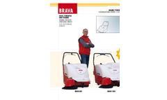 Brava - Sweeper Machine for Medium Areas Brochure