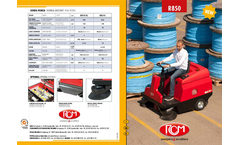 Model R850 - Sweeper Machine for Medium Areas Brochure
