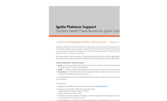 Solution Health Check Brochure