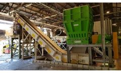 Tecnofer - Model CC - Single Shaft Shredder for Pulper Rejects