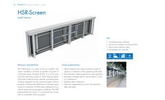 HST - Model HSR - Overflow Bar Screen - Brochure