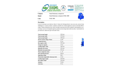  Model PAK 1000 - Static/Stationary Compactor Brochure