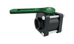 Green Leaf - Model V050FPY - 1/2” Female Polypropylene Bolted Ball Valve