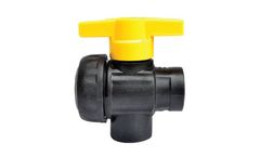 Green Leaf - Polypropylene 3 Way Valve