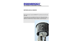 Eigenbrodt - Meteorological Sensors - Catalogue
