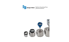 Industrial Oval Gear Meter Datasheet