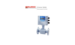 Badger - Model ModMAG M2000 - Electromagnetic Flow Meter - Brochure
