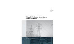 Stock Coal and Limestone Feed Systems - Data Sheet