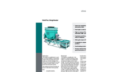 MultiFlex - Model MTF-A - Screw Weighfeeder - Brochure