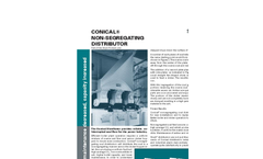 Conical Non-Segregating Distributor - Data Sheet
