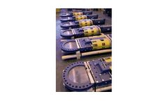 Schenck Stock - Burner Line Knife Gate Valves