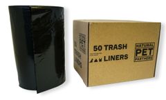 Natural Pet Partners - Model 2001NTC014 - 13 Gallon Trash Can Liners 50 Ct Bulk Roll (200 Bags Per Case)