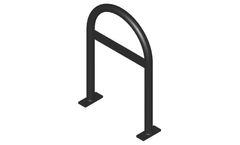 CycleSafe - Bike U Rack with Crossbar