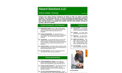 Online Safety Training Brochure