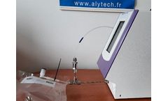 Transfer a gas mixture using a tedlar bag