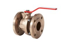 Brandoni - Model B2.3 Series - Flanged Bronze Ball Valve