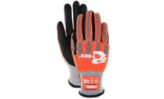 Magid T-REX Inferno - Model TRX824 - Black Flame Resistant Impact Glove - Cut Level 2