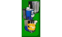 Energy Recycling - Model EZ-Hauler - EZ-Hauler Cleaning Cart with Lobby Pan Holder and Quiet Ride Wheel Option