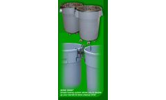 Energy Recycling - Dual Barrel Locking System for Trash and Recycling Collection