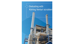 Dedusting with Körting Venturi scrubbers