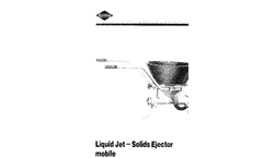 Liquid Jet - Solids Ejector, mobile