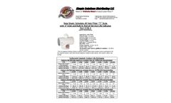 IOC - Model HD-4 - Heavy-Duty Activated Carbon Septic Vent Odor Filter - Brochure