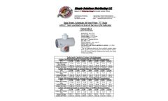 IOC - Model HD-3 - Heavy-Duty Activated Carbon Septic Vent Odor Filter  - Brochure