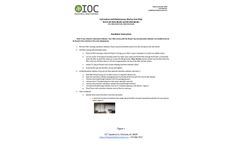 IOC - Part #: GF-WVI-4B-4FL and GF-WVI-6B-4FL - Marine Vent Filter - Instructions and Maintenance - Brochure