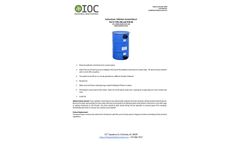 IOC - Part #: PCB-150 and PCB-50 - Pollution Control Barrel - Instructions - Brochure