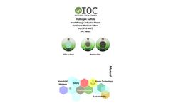 IOC - Model SAT-H2S-BTIS-148SS - Breakthrough Indicator Sticker for Sewer Manhole Filters - Manual