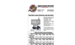 SWV-4 Vent Filter - Data Sheet