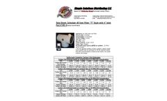 IOC - Wolverine - Activated Carbon Septic Vent Odor Filter(TM) - Heavy Duty (HD) - Cut Sheet