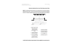 Manhole Measurement Sheet - Brochure