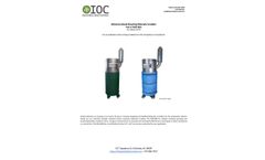 IOC - Model RMS-800-CFM - Recirculating Molecular Air Scrubber  - Cut Sheet