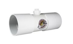 IOC - Model Wolverine WVI6 - 6" Inline Activated Carbon Septic Vent Odor Filter