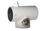 IOC - Model Wolverine SWV-6 - 6" Super Wolverine Sewage Odor Control Vent Filter with End-of-Service-Life Indicator