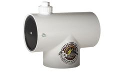 IOC - Model Wolverine SWV-6 - 6" Super Wolverine Sewage Odor Control Vent Filter with End-of-Service-Life Indicator