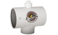 IOC - Model Wolverine SWV-4 - 4" Super Wolverine Sewage Odor Control Vent Filter with End-of-Service-Life Indicator