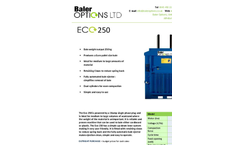 Baler Options - Model Auto 570 - Vertical Mill Size Baler - Brochure