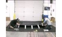 Spill Berm - Alumimun L Bracket Berm AIRE Industrial Video