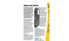 HI 1771-WS - Single Slot Weigh Scale Module Brochure