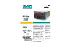 HI 2110-WI - Weight Indicators With PLC Network Communications Brochure