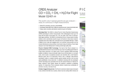 Picarro - Model G2401-m - In-Flight Gas Concentration Analyzer - Brochure
