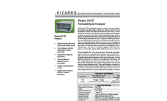 Formaldehyde Analyzer Data Sheet (PDF 96 KB)