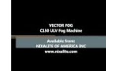 Mosquito Fogger VectorFog C-150 ULV Fogging Machine Video